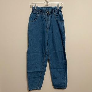 Zara Paperbag Denim Jean